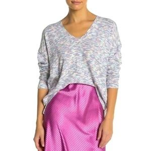 CODEXMODE Space Dye Knit Sweater Top Pullover